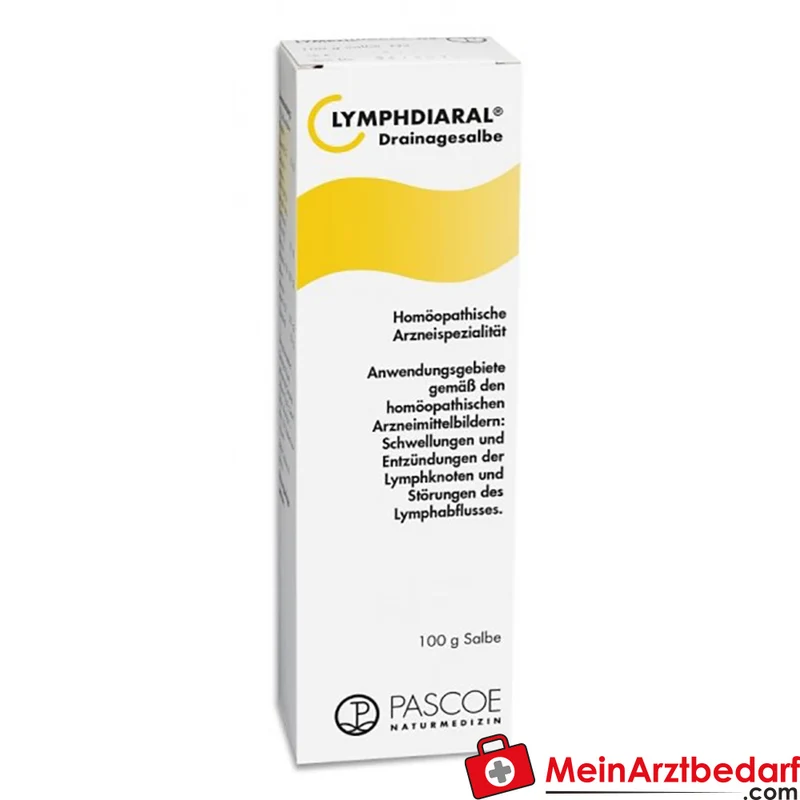 Pascoe Lymphdiaral Drainagesalbe 40 g homöopathisch bei Lymphstau