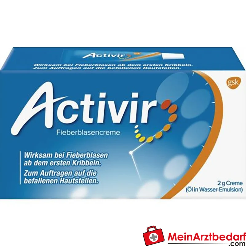 Activir Fieberblasencreme Aciclovir 5% (50 mg/g) 2 g