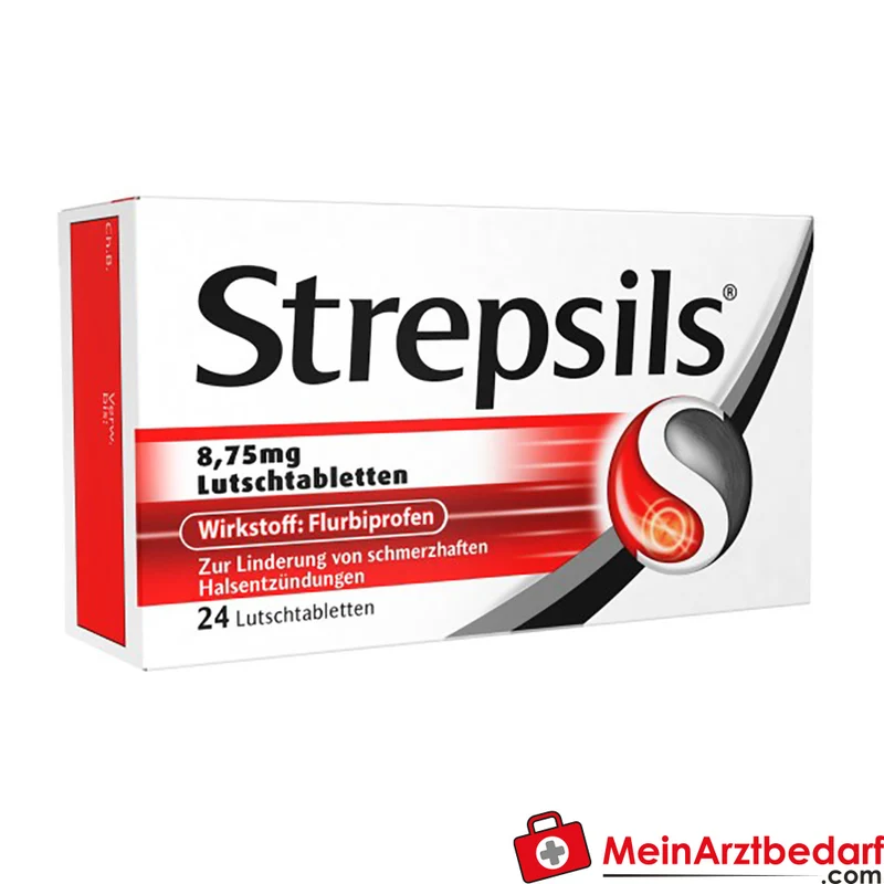 Strepsils Lutschtabletten Flurbiprofen 8,75 mg, 24 St. – schmerzlindernd und entzündungshemmend