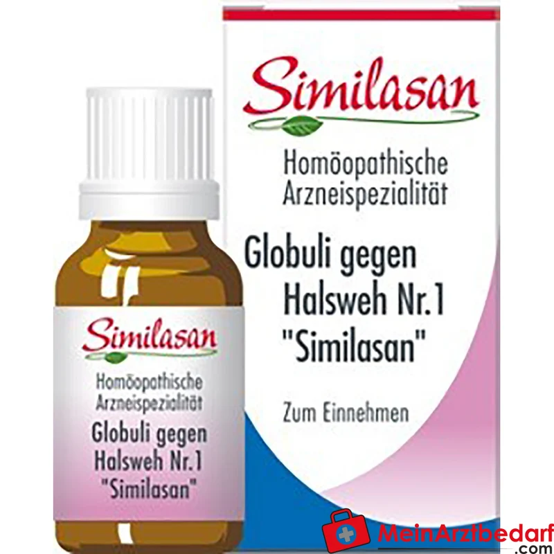 Similasan Globuli gegen Halsweh Nr.1 15 g homöopathisches Arzneimittel