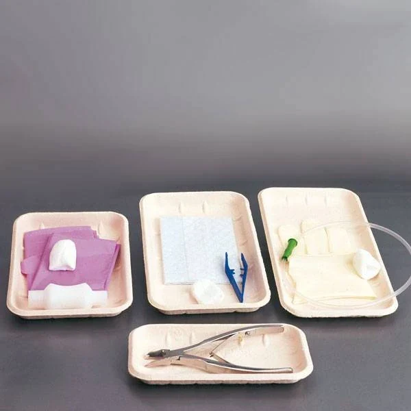 Cellulose instrumenttrays voor eenmalig gebruik - 180 x 90 x 19 mm - 1240 stuks