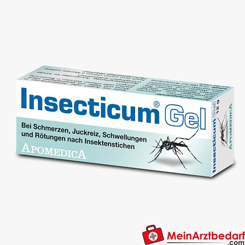 Apozema Insecticum Gel 25 g bei Insektenstichen und Brennnesselkontakt (Benzocain, Diphenhydramin)