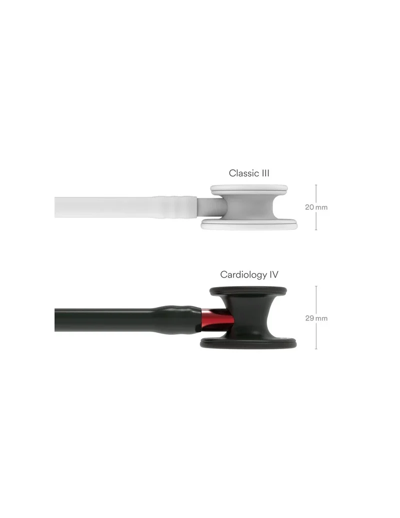 LITTMANN® "CARDIOLOGY IV" - 6200 - Zwart Rood