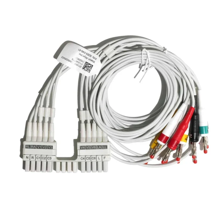 10-lead kabel met bananenstekker voor WAM of AM12