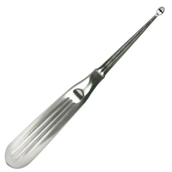 Volkmann scherpe lepel 6 mm # 2 17cm. rvs.