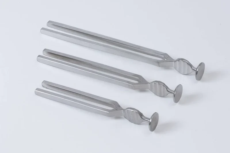 Stemvork met voet 256 herz 19 cm