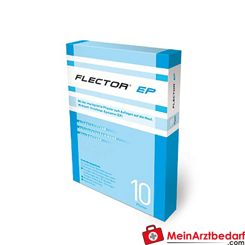 Flector Schmerzpflaster Diclofenac 180 mg EP gegen Schmerzen und Schwellungen, 5 Stück