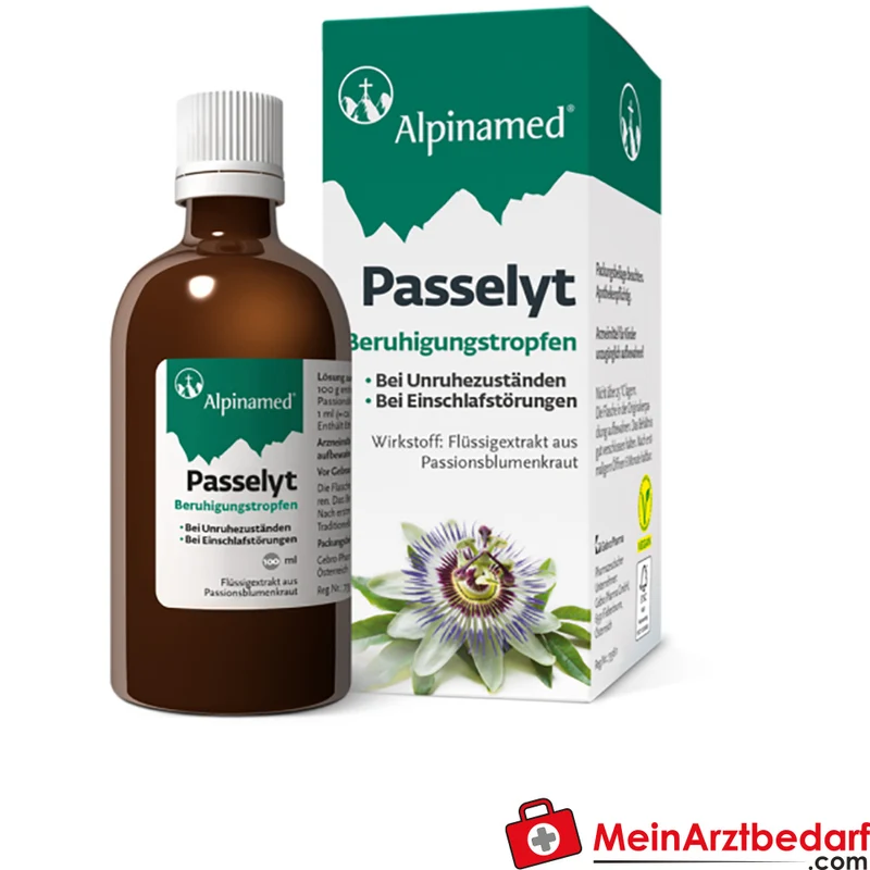 Alpinamed Passelyt Beruhigungstropfen 30 ml – Passionsblumenkraut-Extrakt
