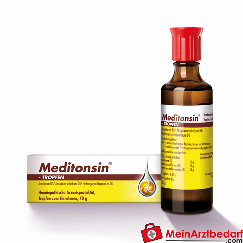 Meditonsin Tropfen 70 g homöopathisches Arzneimittel bei Erkältungen
