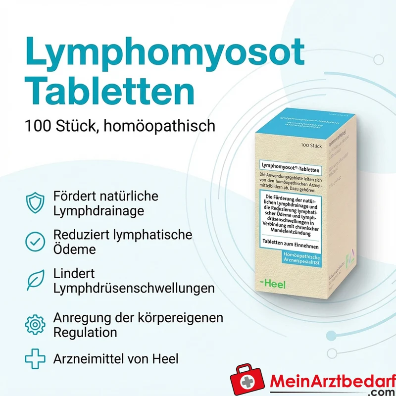 PEI01 Lymphomyosot Tabletten 100 Stück homöopathisch gegen Lymphödeme