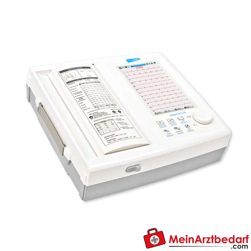 medical ECONET Cardio M Plus, 12-Kanal-Ruhe-EKG mit 7" Touchscreen