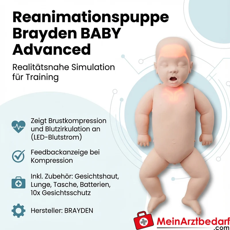 BRAYDEN Baby Advanced Reanimationspuppe
