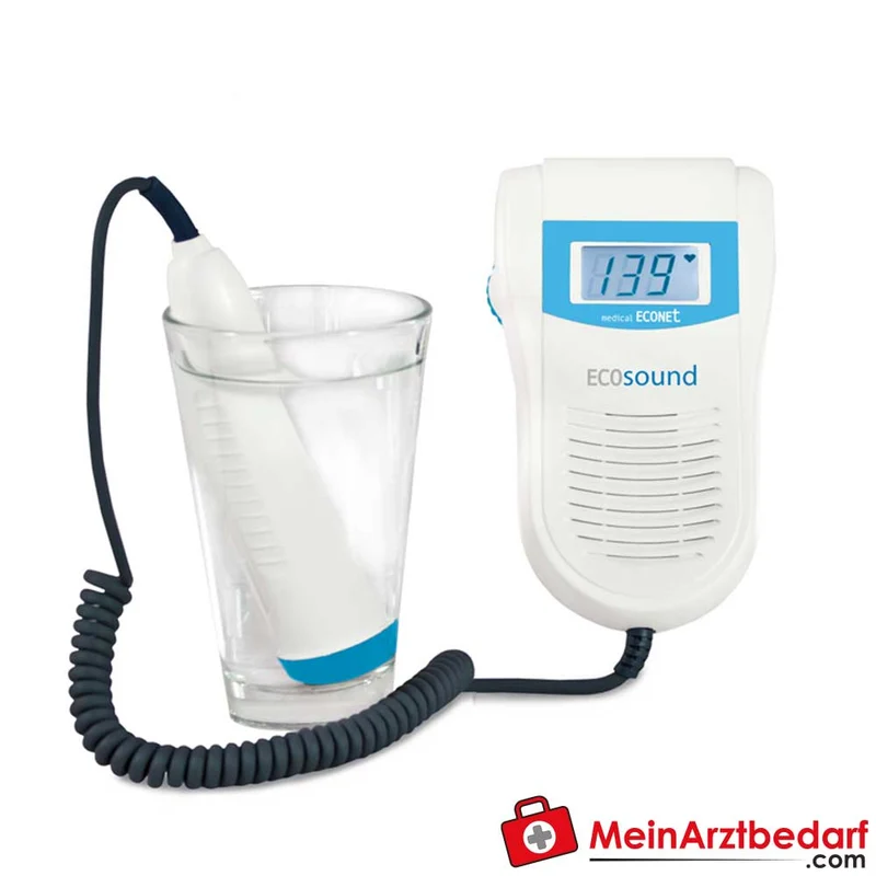 medical ECONET ECOsound, Fetaler Taschendoppler mit wasserfester Sonde