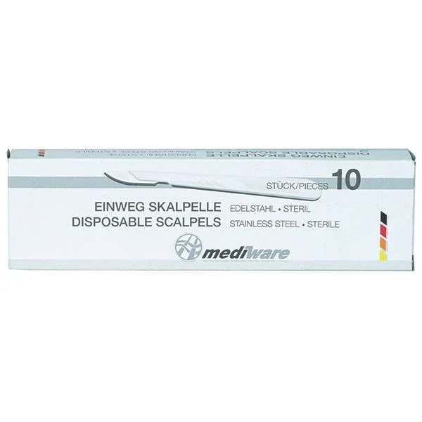 Mediware disposable scalpels 10 stuks Nr 19