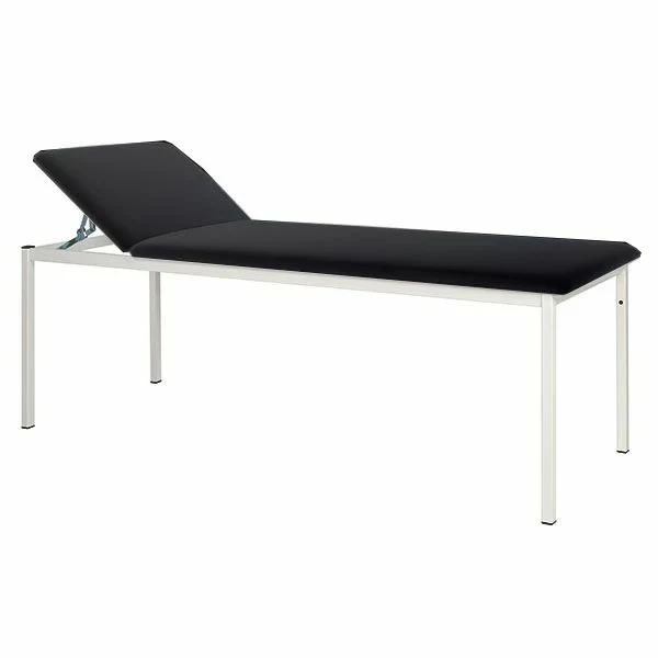 Onderzoeksbank Economy zwart, hoogte 65 cm, belastbaarheid: 225 kg