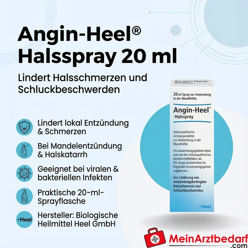 SCH15 Angin-Heel Halsspray 20 ml – lindert Halsschmerzen & Schluckbeschwerden