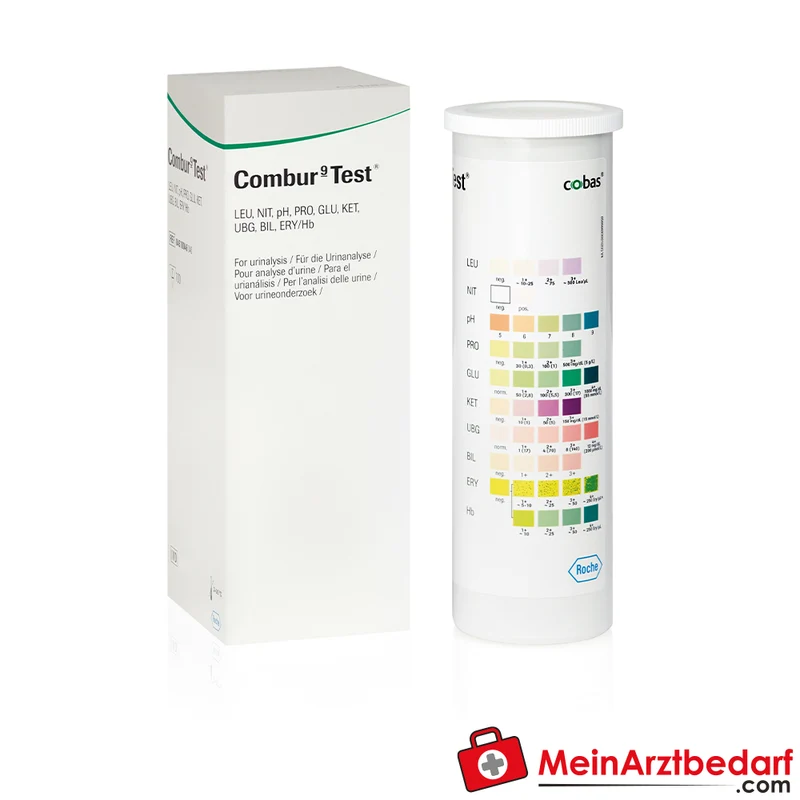 Combur 9 Test, 50 Urinteststreifen