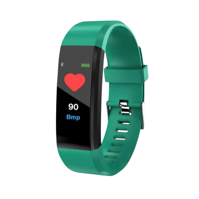 Senioren-Smartwatch – Basis-Fitness-Tracker mit Schrittzähler, Herzfrequenzmesser & benutzerfreundlichem Design