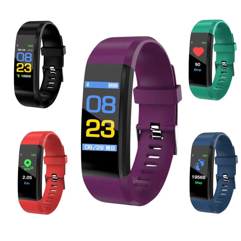 Senioren-Smartwatch – Basis-Fitness-Tracker mit Schrittzähler, Herzfrequenzmesser & benutzerfreundlichem Design