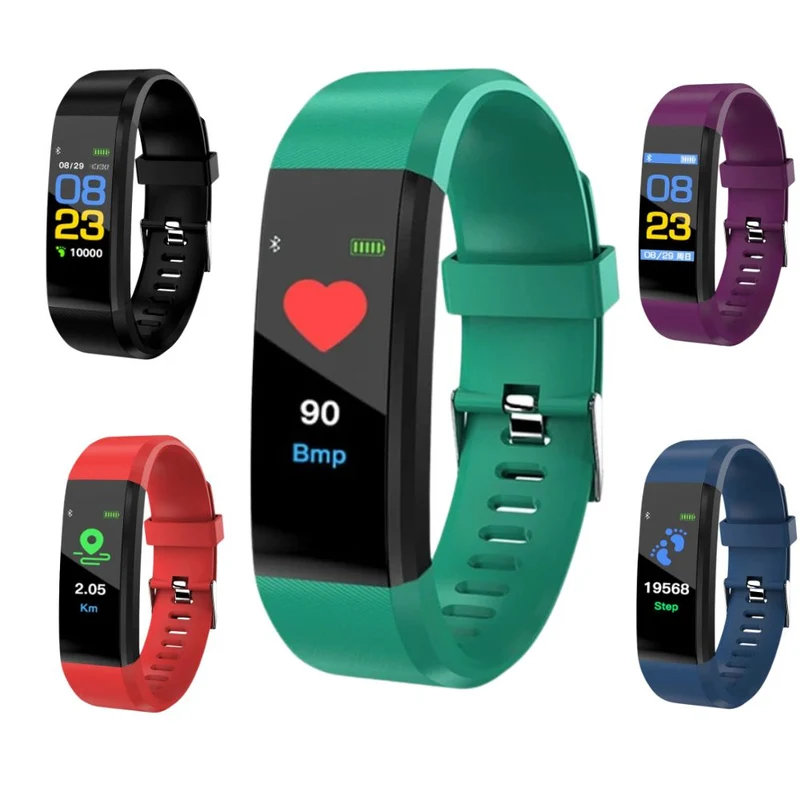 Senioren-Smartwatch – Basis-Fitness-Tracker mit Schrittzähler, Herzfrequenzmesser & benutzerfreundlichem Design