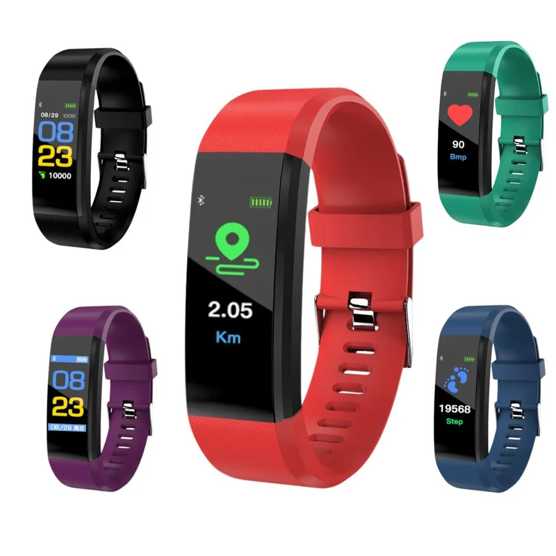 Senioren-Smartwatch – Basis-Fitness-Tracker mit Schrittzähler, Herzfrequenzmesser & benutzerfreundlichem Design