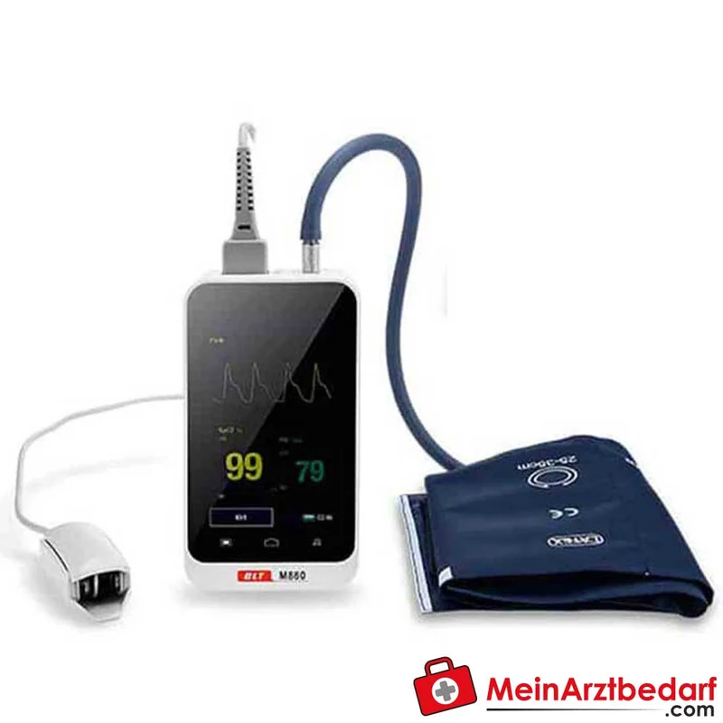 Biolight M860 Handheld Patientenmonitor, SpO2-Überwachung und Blutdruckmessung (NIBP)