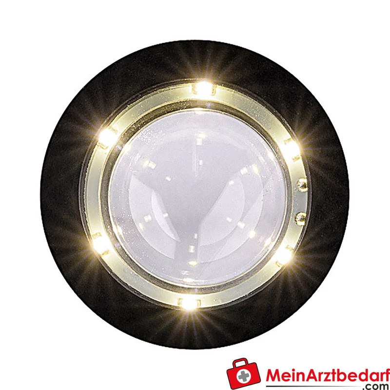 LUXAMED LuxaScope Dermatoskop LED 2.5 V, Kontaktscheibe MIT Skala
