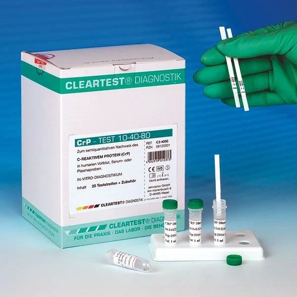 Cleartest® CRP 10 testen