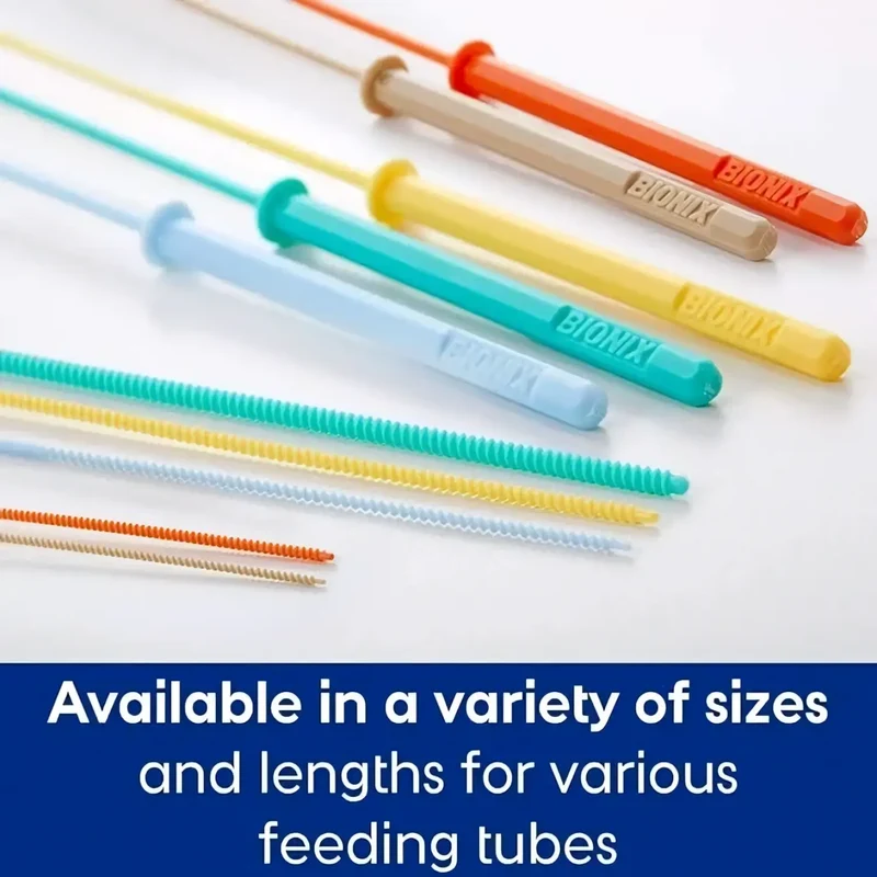 DeClogger® ontstopper voor enterale voedingssondes (PEG sonde) Blauw Ch14 - 16, Lengte 39,5 cm