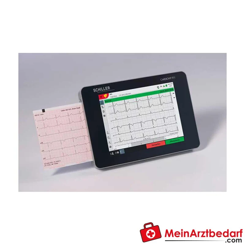 SCHILLER CARDIOVIT FT-1 Elektrokardiograph 12-Kanal 8" Multi-Touch portabel