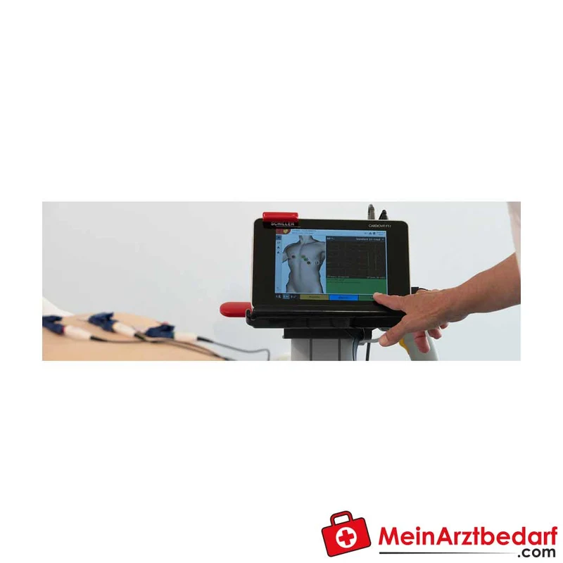 SCHILLER CARDIOVIT FT-1 Elektrokardiograph 12-Kanal 8" Multi-Touch portabel