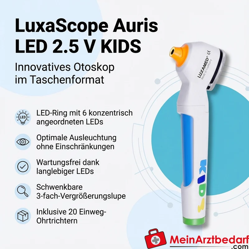 LUXAMED LuxaScope Auris LED 2.5 V, KIDS