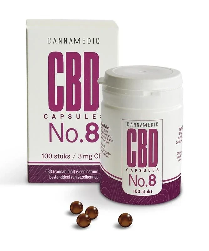 Cannamedic CBD Capsules nr 8 3 mg 50 capsules