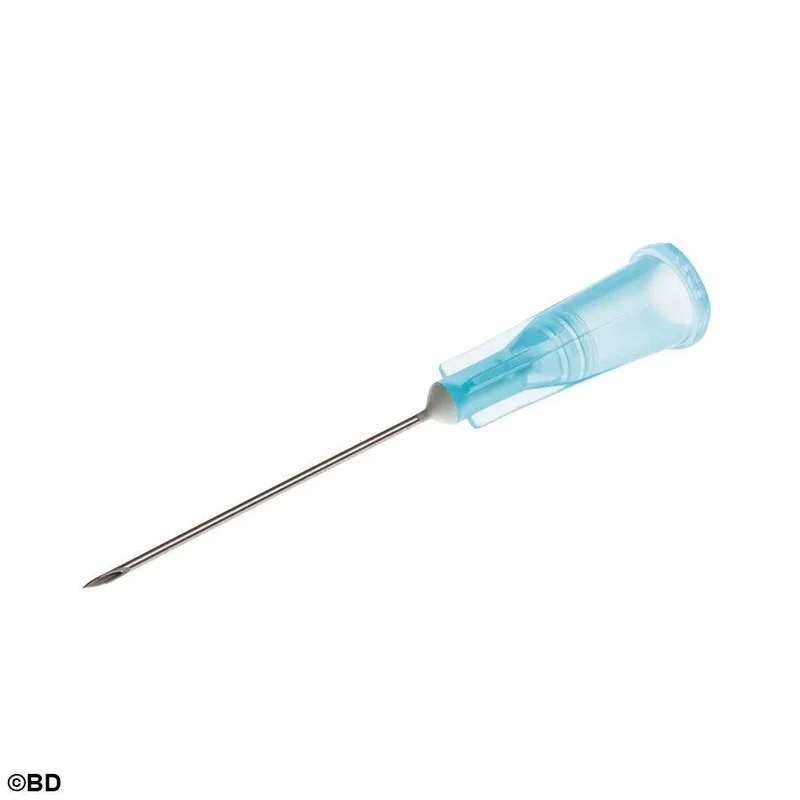 BD Microlance injectienaalden 23 G 25 x 0,6 mm blauw im/iv 100 stuks