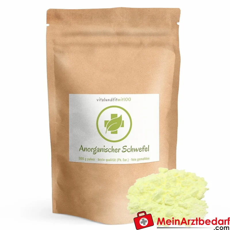 Anorganischer Schwefel Ph. Eur. 99,9% fein gemahlen 500 g