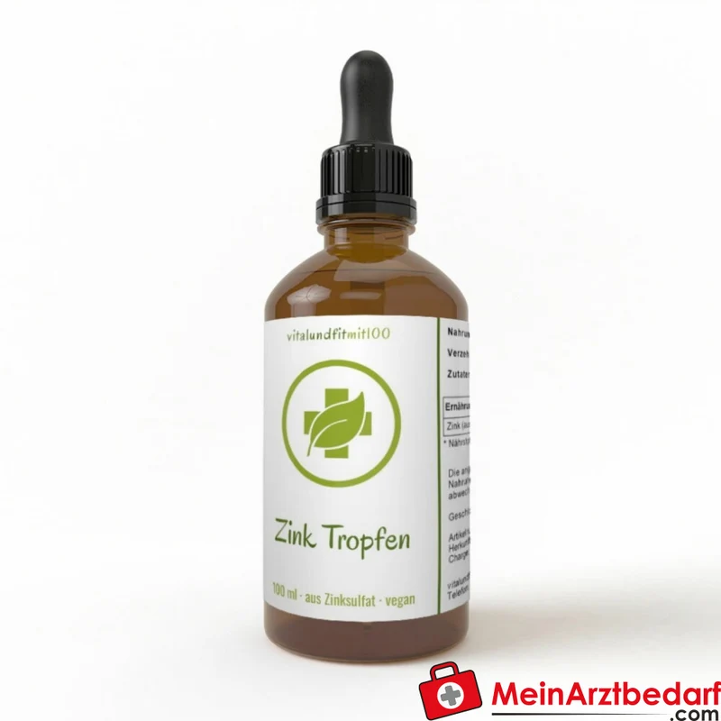 Ionische Zink‑Tropfen (Zinksulfat) 1,5 mg/Tropfen alkoholfrei