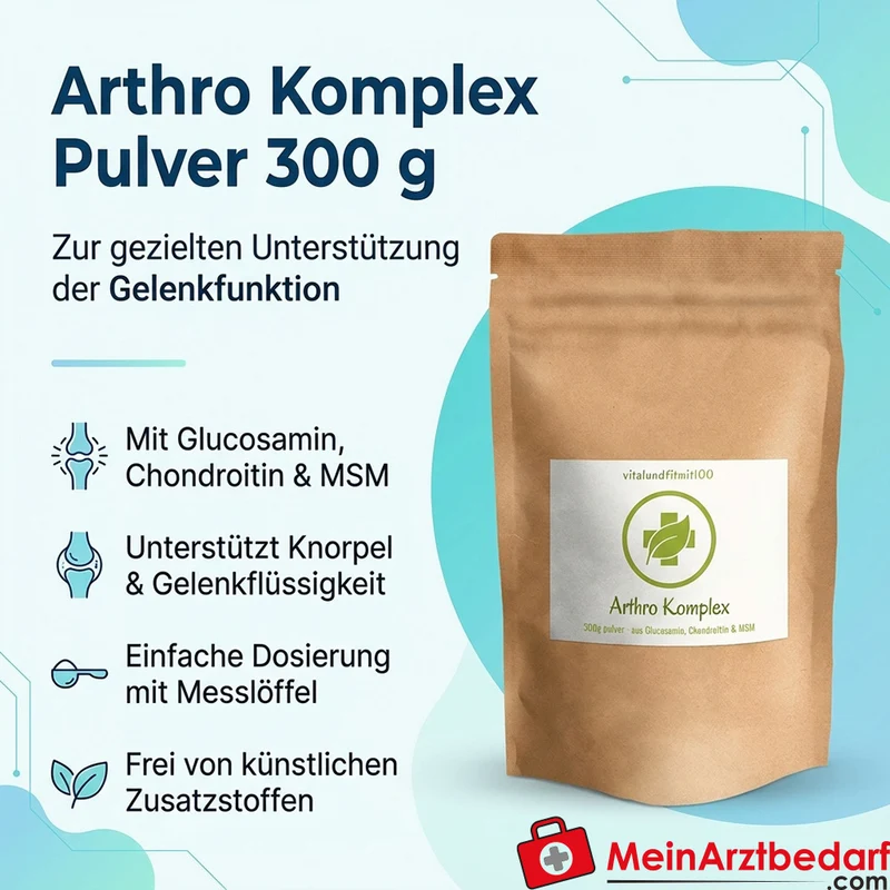 Arthro Komplex Pulver mit Glucosamin, Chondroitin und MSM 300 g