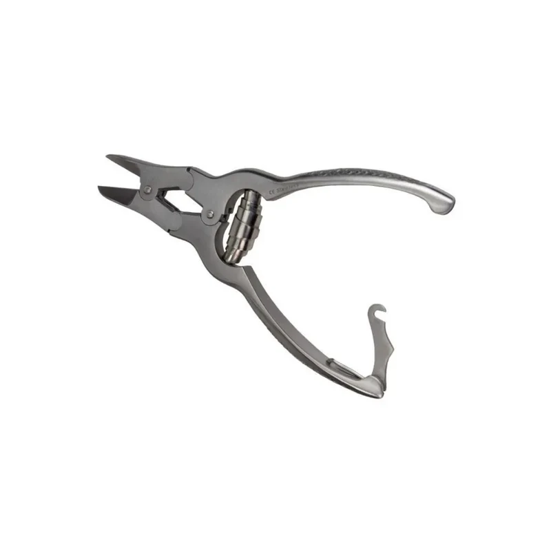 Nageltang (rolveer) met dubbel scharnier en rechte bek - 15cm