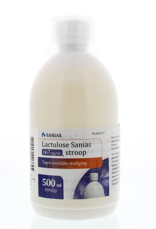 Lactulosestroop Sanias 667 mg 500 ml
