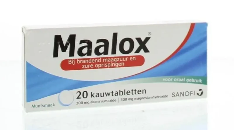 Maalox 20 kauwtabletten