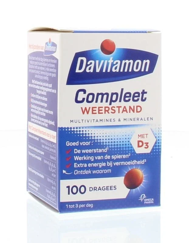 Davitamon Compleet weerstand - Dragees 400 dragees