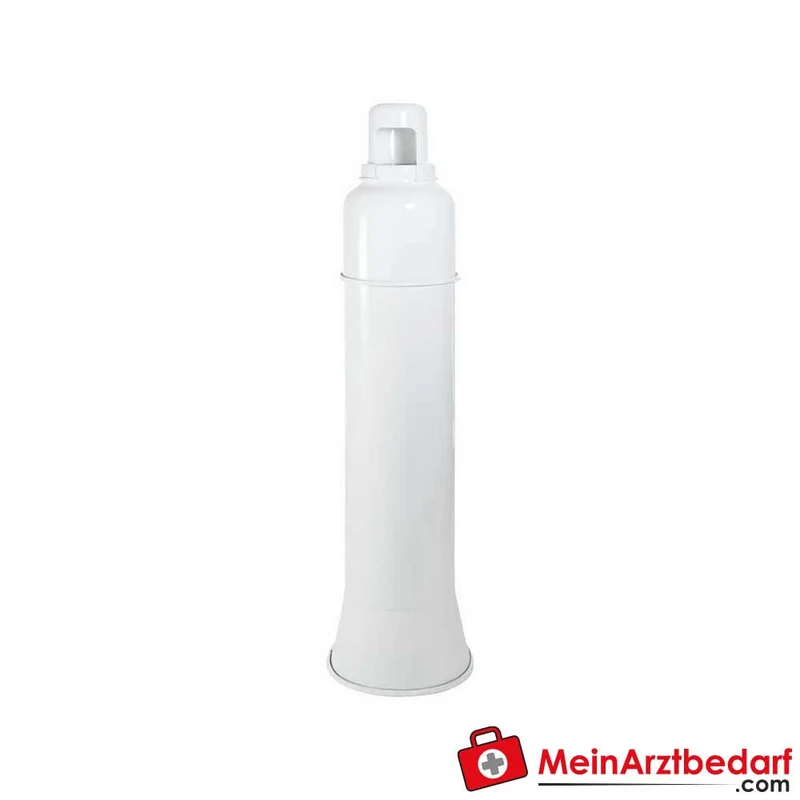 AEROtreat Flaschenmantel 10 l Sauerstoffflasche, 3-teilig, Ventilöffnung, Weiß