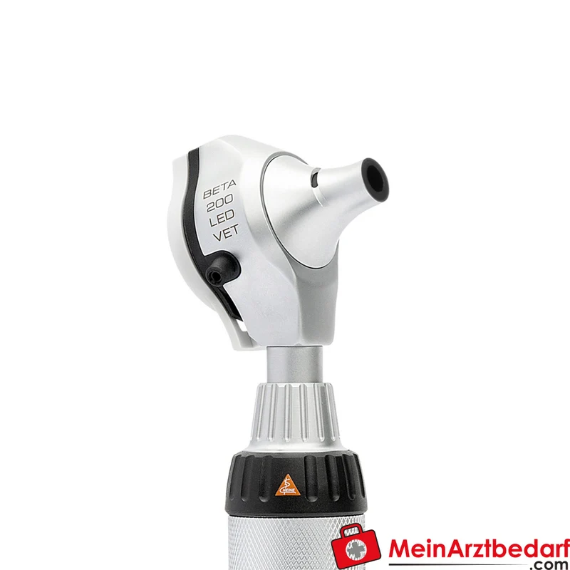 HEINE BETA 200 LED F.O. Otoskop mit Ladegriff, USB Kabel und Steckernetzteil