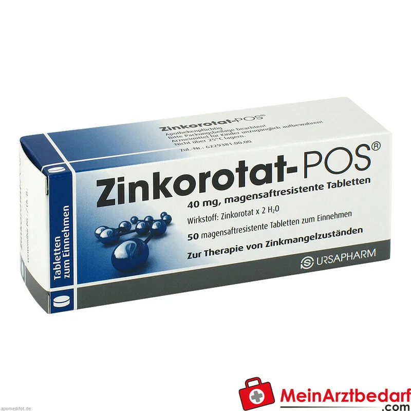 Zinkorotat-POS 40 mg Tabletten