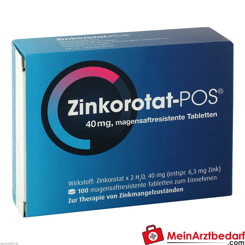 Zinkorotat-POS 40 mg Tabletten