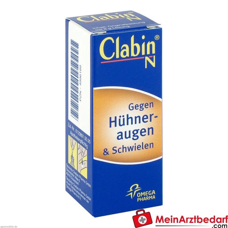 Clabin N 140 mg Salicylsäure / 46 mg Milchsäure Collodium-Lösung zum Auftragen