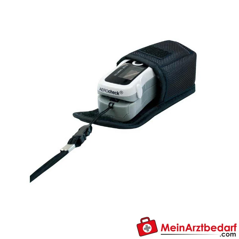 AEROcheck Finger-Pulsoximeter mit OLED-Display SpO2 70–99 % ±3 % Puls 30–235 bpm Ein-Finger-Anwendung