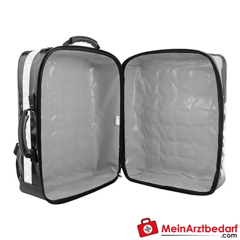 AEROcase PROpack Notfallrucksack AEROtex PLANPRO Leuchtrot RAL 3024 28 Magnetfelder gepolsterter Rücken