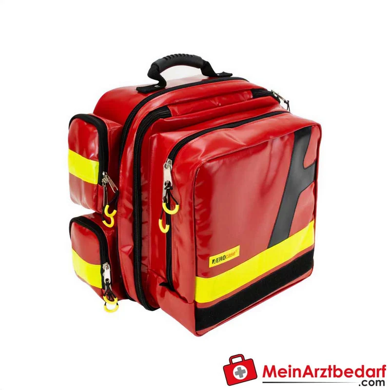 AEROcase AED-Notfallrucksack EPMC gepolstert mit Aufklappmechanismus für AED