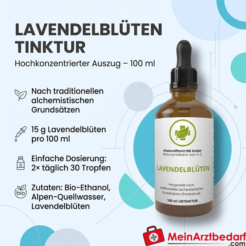 Lavendelblüten Tinktur 15 g/100 ml 100 ml